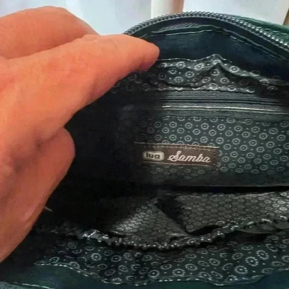 Lug Flyer Classic VL Convertible Crossbody Teal / peacock New without tags - Picture 11 of 11